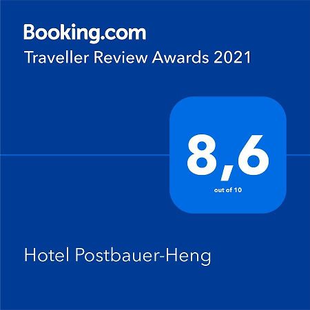 Hotel Postbauer-Heng, E-Mobilitaet, Ladestationen Fuer Elektroautos Exterior foto